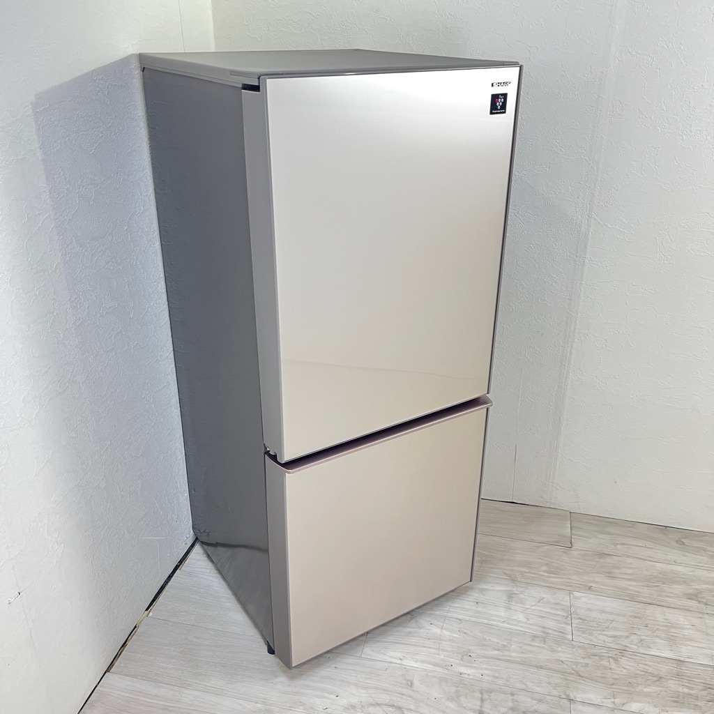 極上品☆SHARP 冷蔵庫 2017年製 137L ガラスドア☆