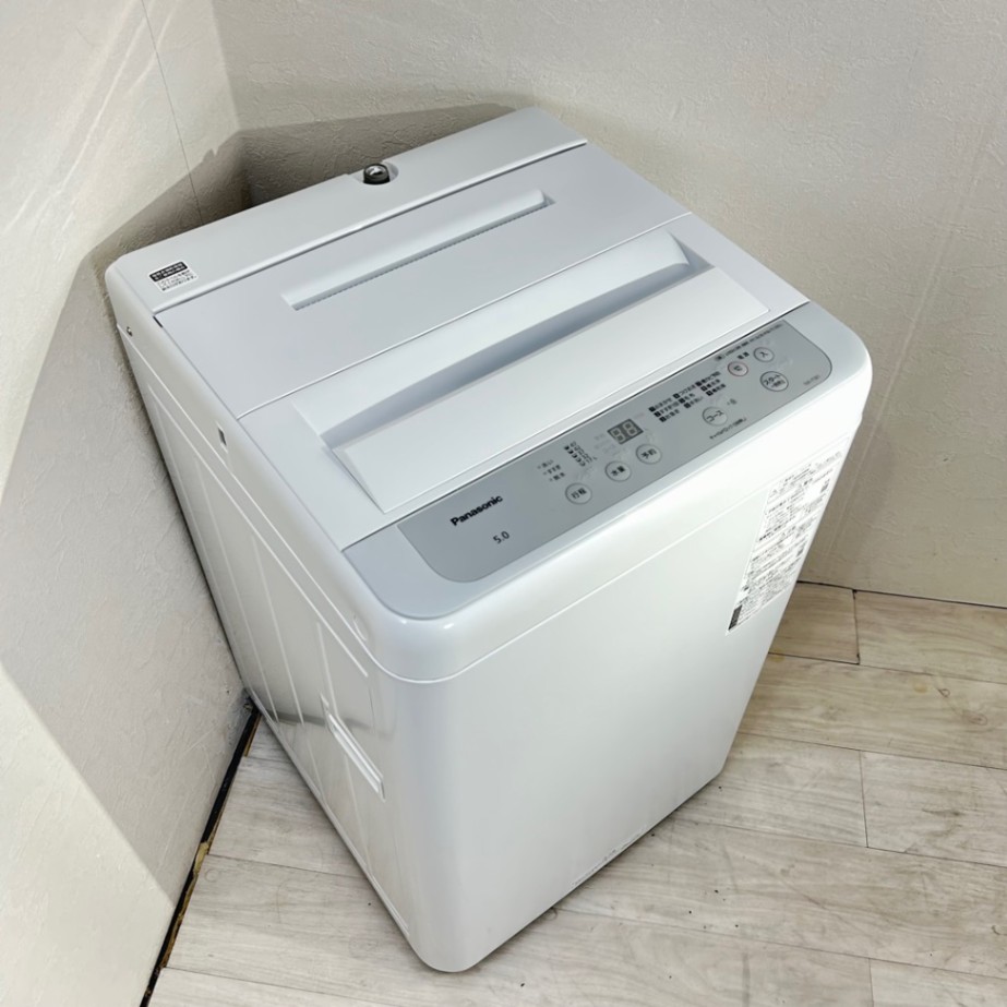 Panasonic パナソニック 全自動洗濯機 NA-F5B1 2022年製【トレファク 川越店】 中古 5.0kg 全自動洗濯機 パナソニック NA-F5B1 2022年製 一人暮らし