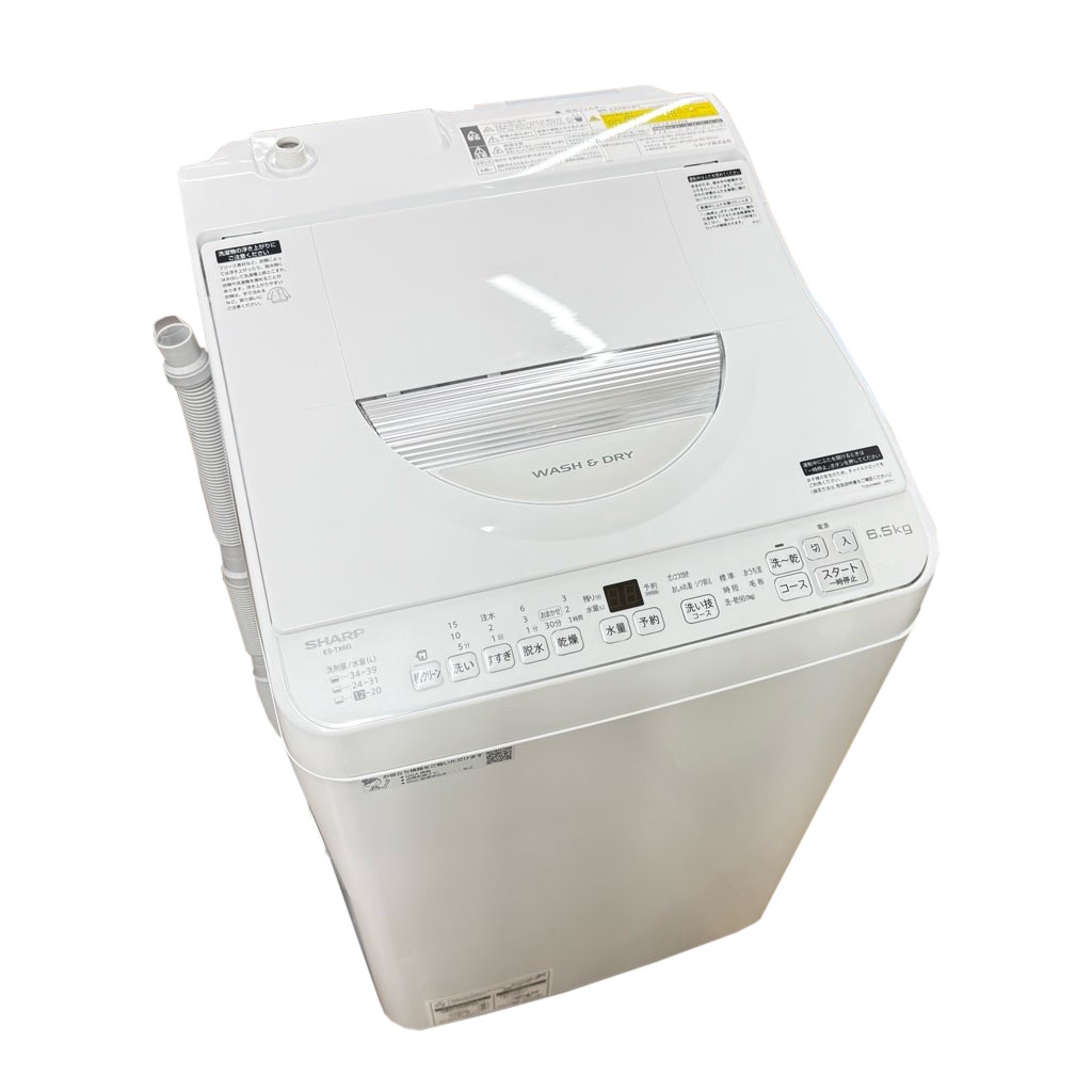 シャープ 電気洗濯乾燥機 ES-TX6G-S 2023年製 ES-TX6G｜洗濯機：シャープ