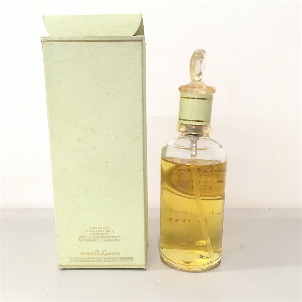 中古 ROGER＆GALLET ロジェガレ PourFemme 100mL瓶 残量8割超