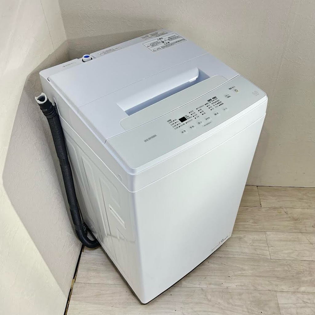 中古高年式 アイリスオーヤマ 6.0kg 全自動洗濯機 簡易乾燥機能