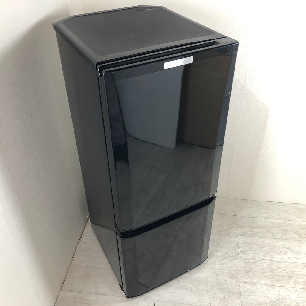 中古 高年式 冷蔵庫 三菱 自動霜取りファン式 146L 2ドア MR-P15C-B 