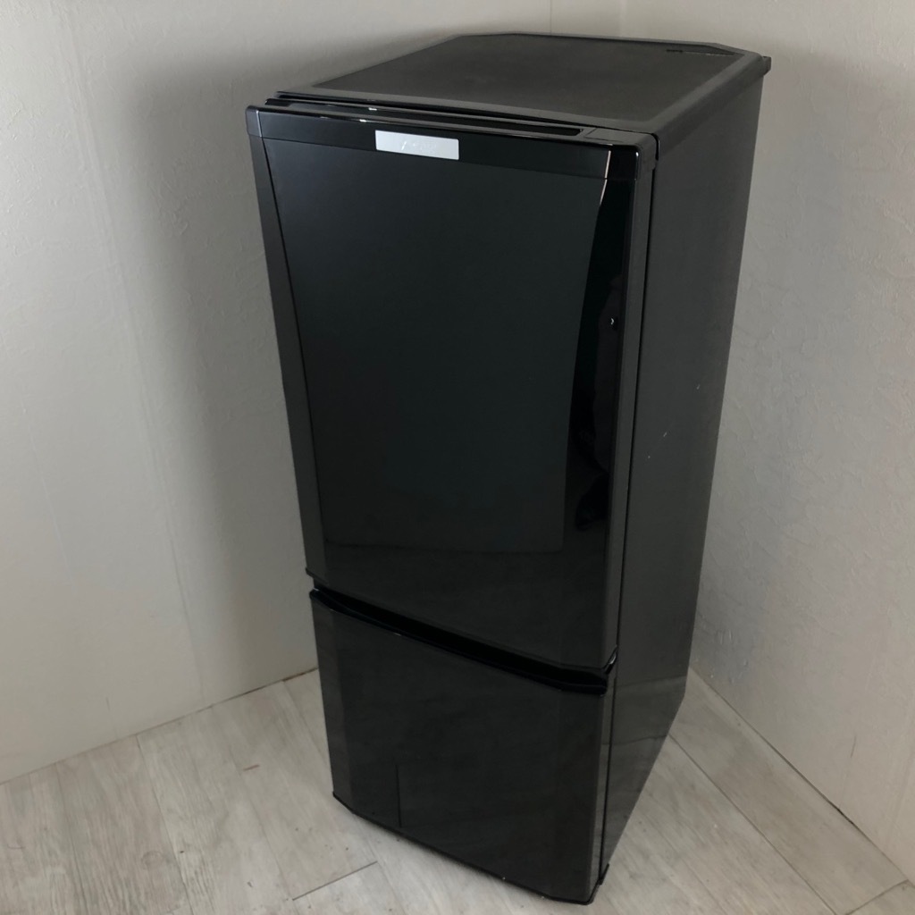 中古 高年式 冷蔵庫 三菱 自動霜取りファン式 146L 2ドア MR-P15C-B 