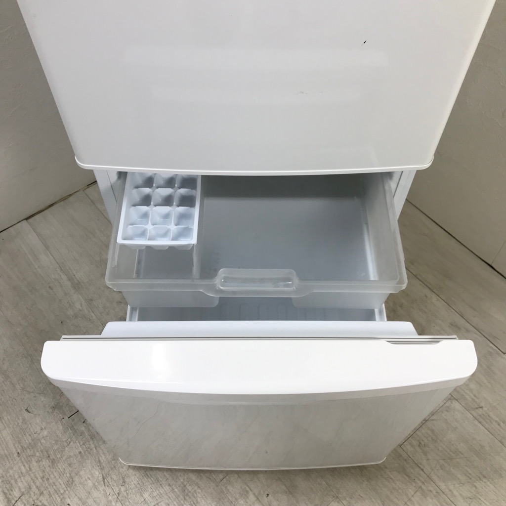 中古 2ドア冷蔵庫 自動霜取りファン式 138L パナソニック NR-B147W-W 2015年製 ホワイト 一人暮らし 単身用 6ヶ月保証付き