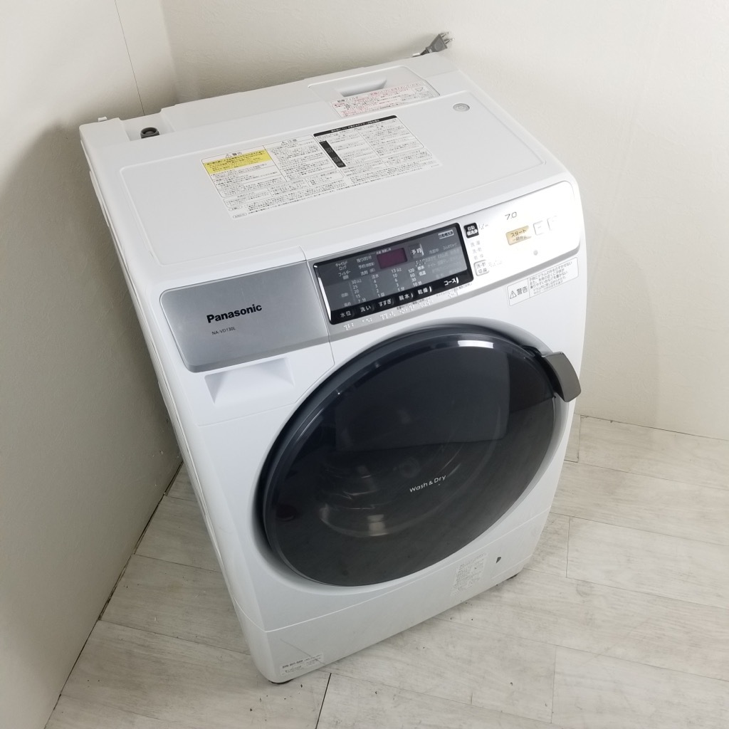中古 人気 洗濯7.0kg 乾燥3.5Kg ドラム式洗濯機 パナソニック 