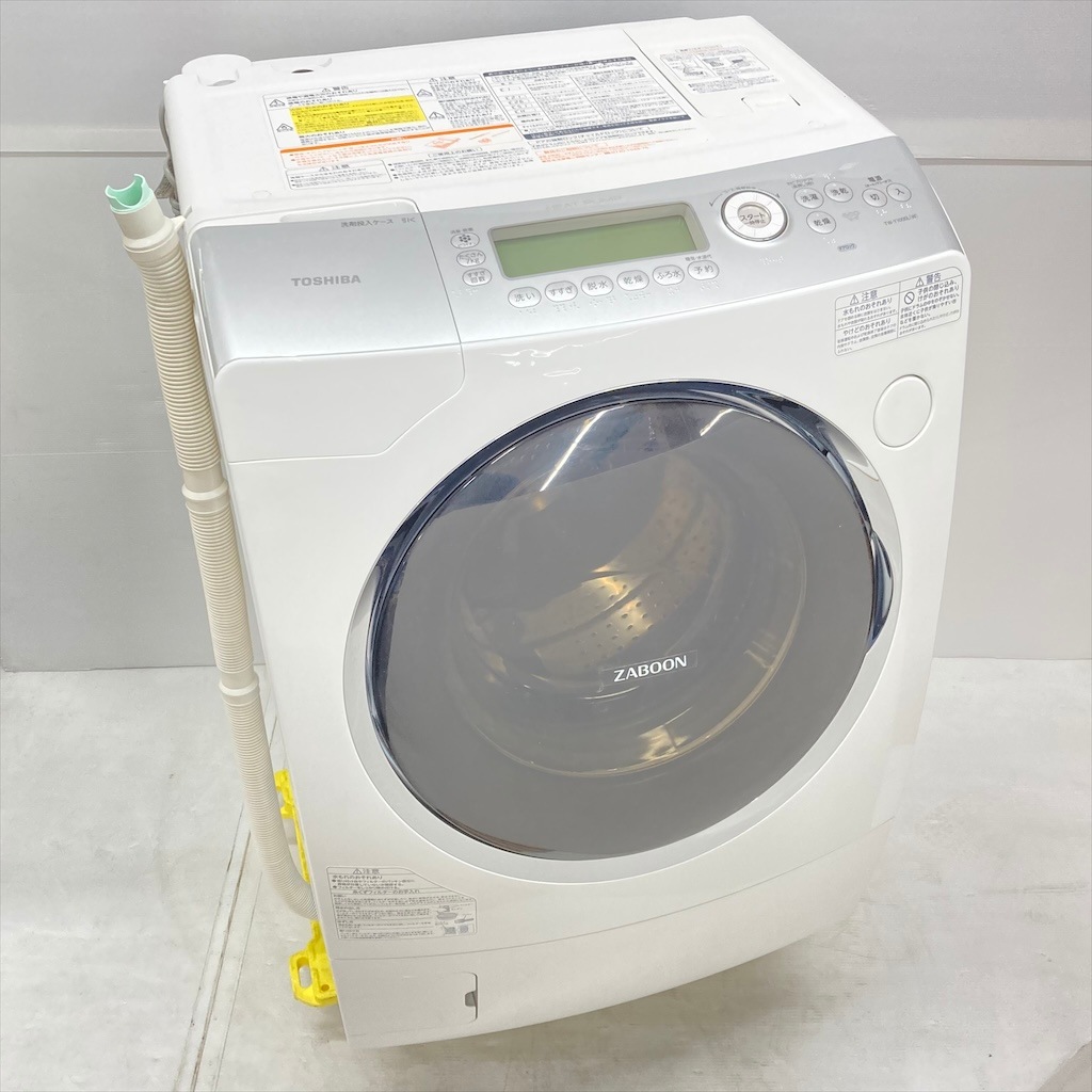 福岡市限定】TOSHIBA ドラム式乾燥洗濯機9.0kg 配送設置無料♬ 中古