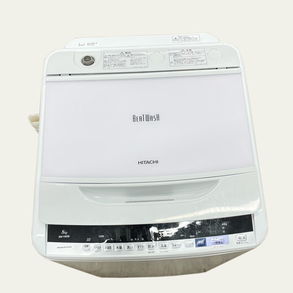 ��� 8.0kg ����ư������ �ӡ��ȥ����å��� ��Ω BW-V80B 2018ǯ��¤ �ʰ״��絡ǽ ������ �ޤȤ����� 6�����ݾ��դ�