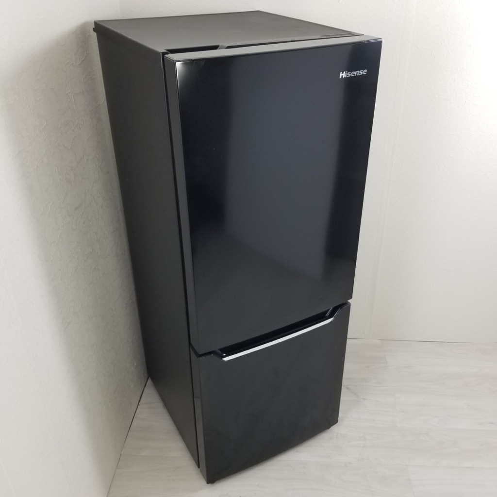 中古 高年式 2ドア冷蔵庫 自動霜取りファン式 ハイセンス 150L 2017年 