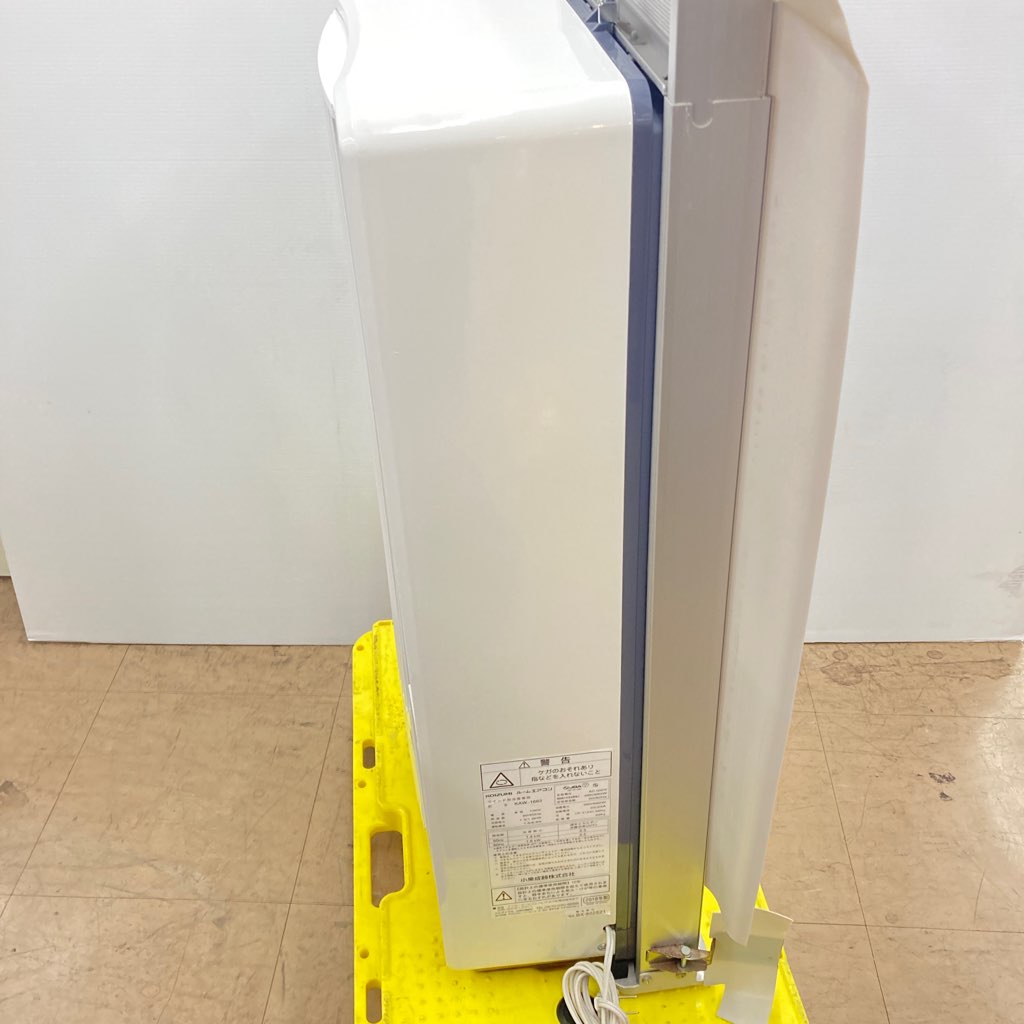 中古 KOIZUMI 窓用エアコン KAW-1682 ホワイト ノンドレン 2018年製 6