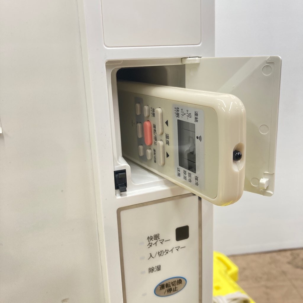中古 KOIZUMI 窓用エアコン KAW-1682 ホワイト ノンドレン 2018年製 6