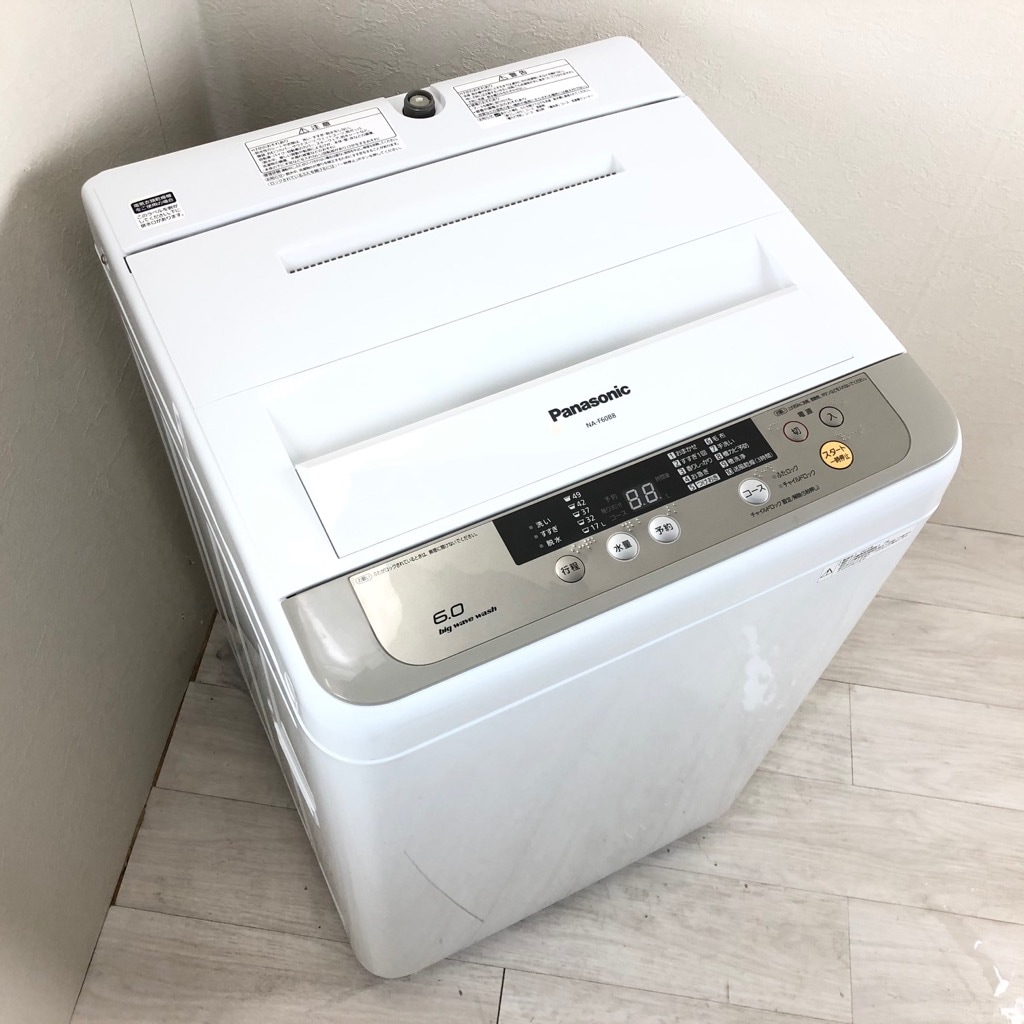 パナソニック 6.0kg洗濯機 2015年製 NA-F60B8【モノ市場東浦店】41