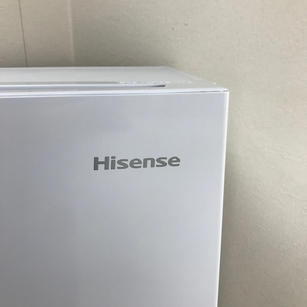 中古 120L ホワイト 右開き 2ドア冷蔵庫 ハイセンス HR-B12C 2020年製