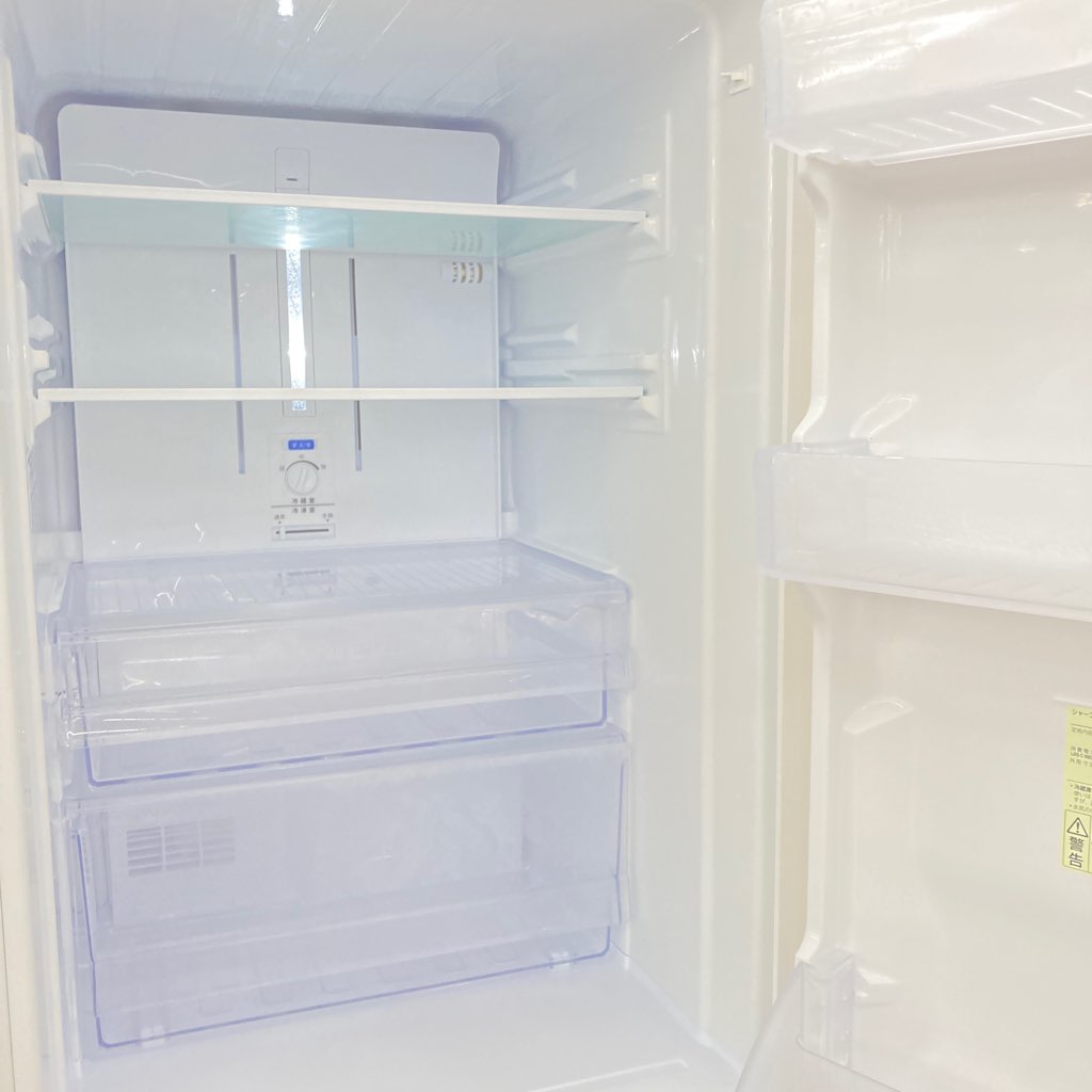 中古店舗近郊送料格安 271L 2ドア冷蔵庫 シャープ プラズマクラスター 
