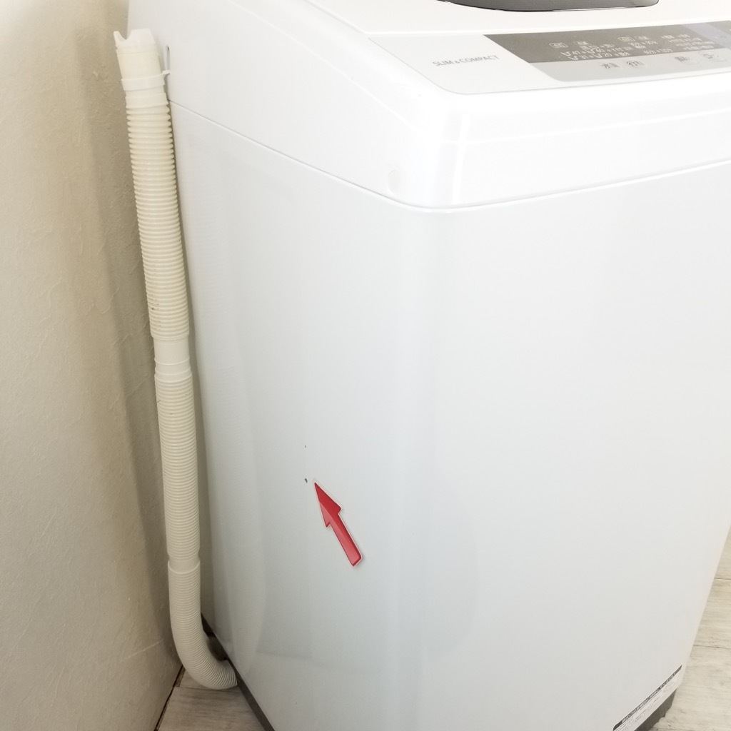 中古 高年式 5.0kg 全自動洗濯機 ピュアホワイト 日立 NW-50C 2019年 