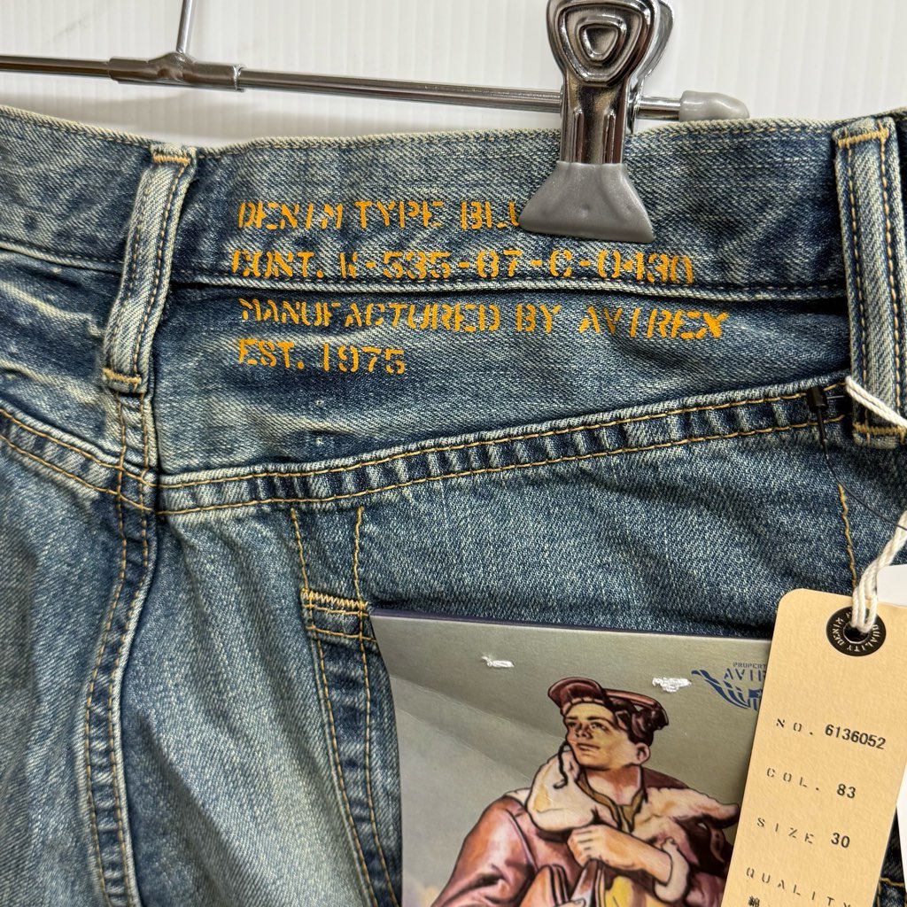 ̤ AVILEX ǥ˥ѥ TypeBLUE 6136052 30