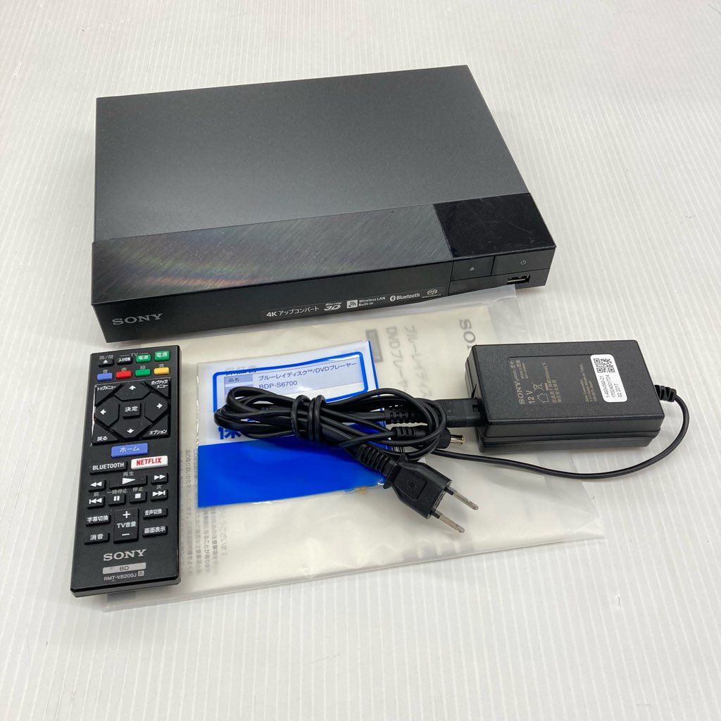 【2022年製】SONY BDP-S6700 ブルーレイプレーヤー　中古品 楽天市場】sony bdp－s6700の通販