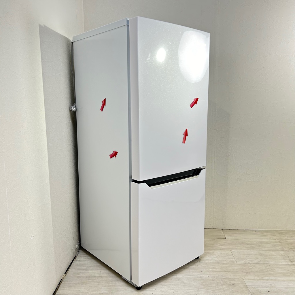 ハイセンス 2ドア冷蔵庫 2019年 150L HR-D15C 中古