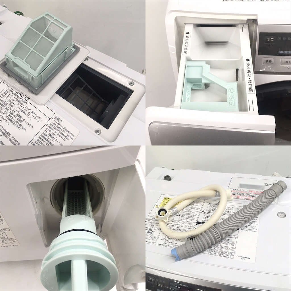 中古 人気 洗濯6.0kg 乾燥3.0Kg ドラム式洗濯機 パナソニック