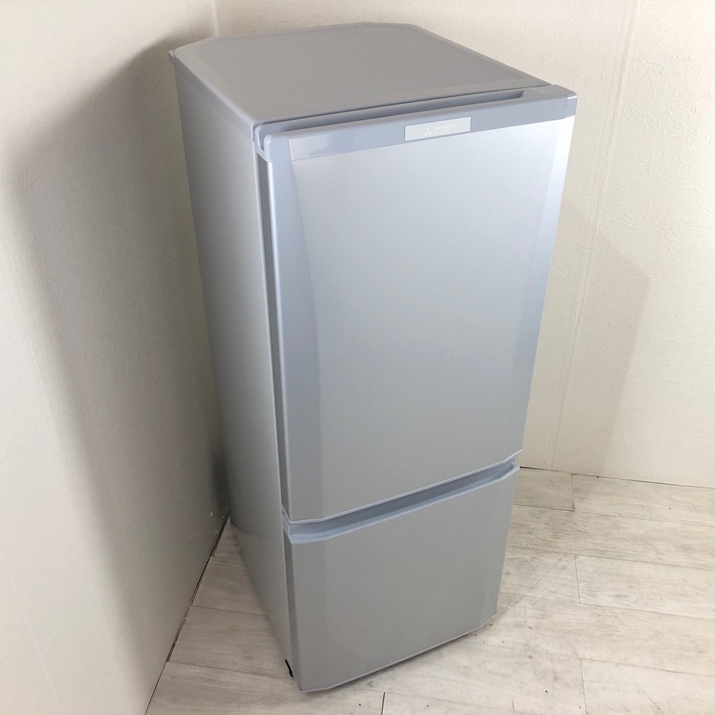 6ヵ月保証付き】MITSUBISHI(ミツビシ)2ドア冷蔵庫 MR-P15D-S