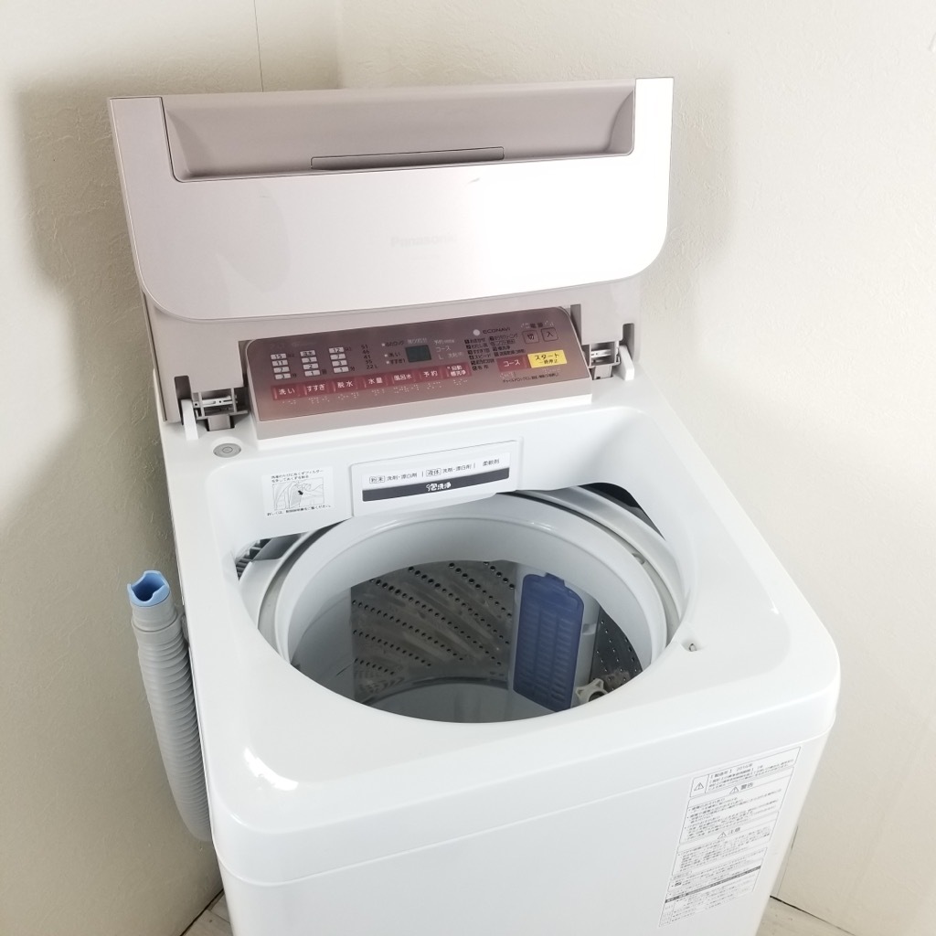 中古 7.0kg 簡易乾燥機能付 全自動洗濯機 パナソニック エコナビ