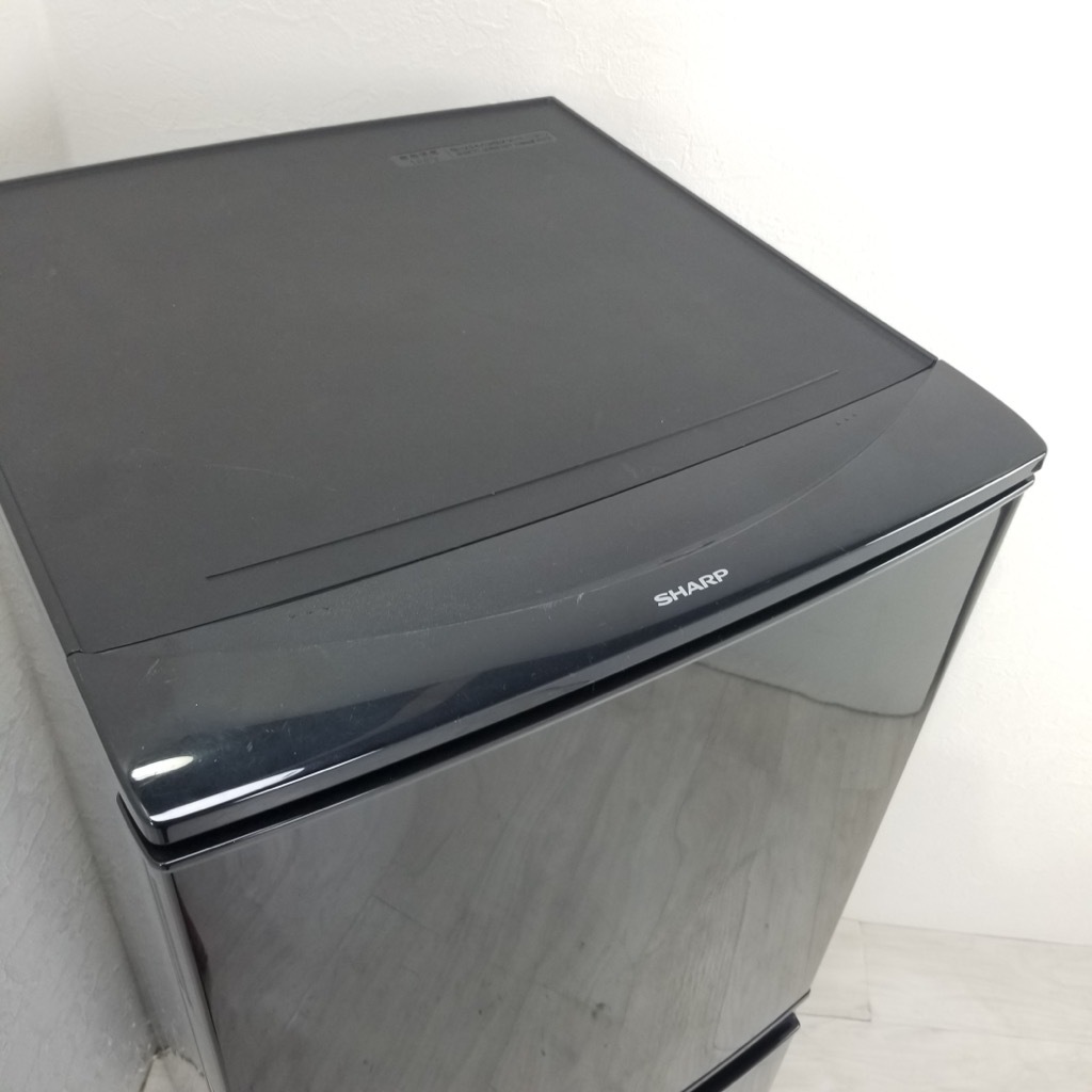 中古/LB-SJD14AS/冷蔵庫/2015年モデル/137L/SHARP/シャープ/SJ-D14A-S/自動霜取り/つけかえどっちもドア/一人暮らしに