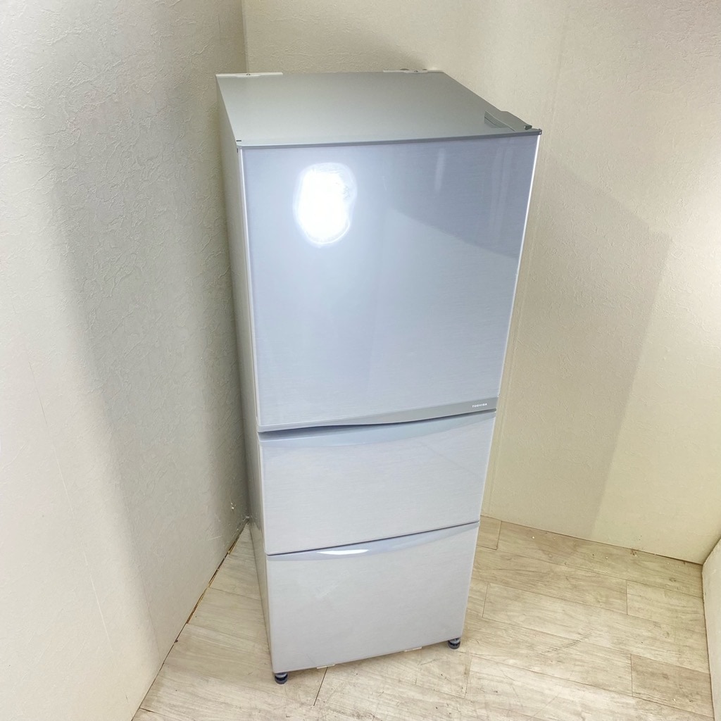 東芝冷凍冷蔵庫 GR-34ZT 339L 3ドア 自動製氷機付き 2009年製 東芝冷凍冷蔵庫 GR-34ZT 339L 3ドア 自動製氷機付き 2009年製 2025