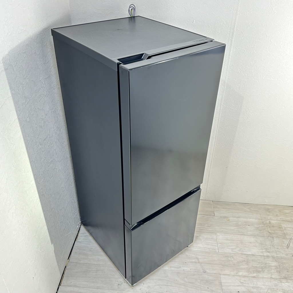 中古 タグレーベルバイアマダナ 162L 2ドア冷蔵庫 AT-RF160-BK 