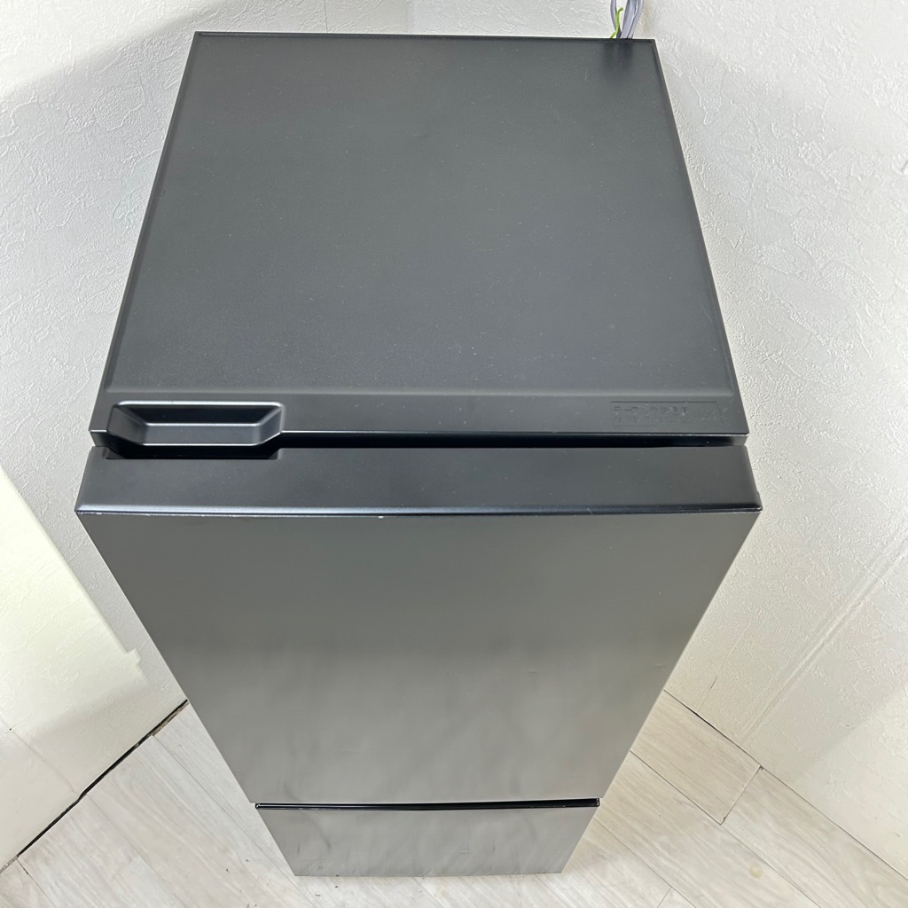 中古 タグレーベルバイアマダナ 162L 2ドア冷蔵庫 AT-RF160-BK 