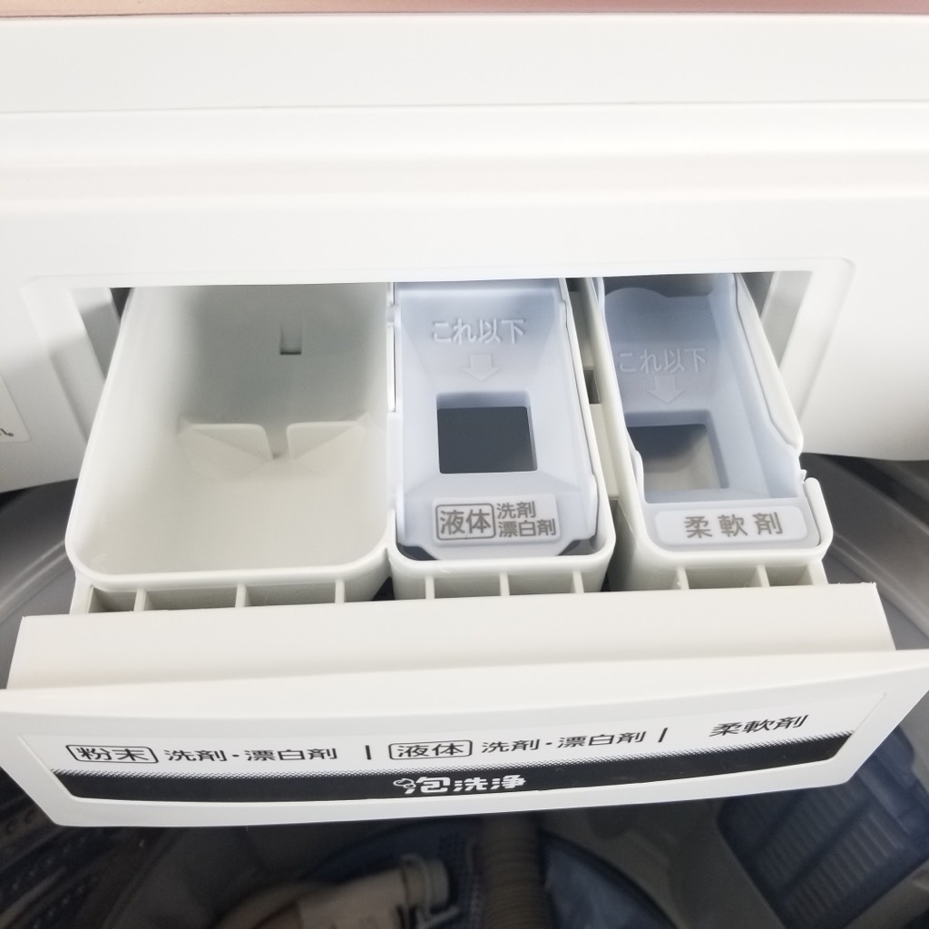 中古 7.0kg 送風乾燥機能付 全自動洗濯機 パナソニック エコナビ NA 