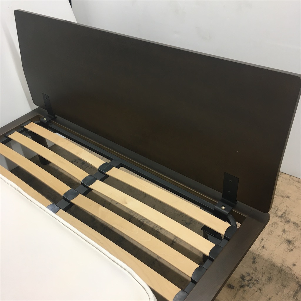 【使用1年未満】無印ダブルベッド 木製ベッド | 無印良品