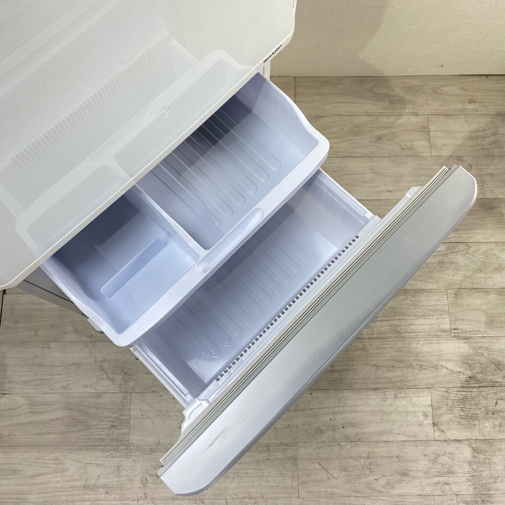 中古 店舗近郊送料格安 314L プラズマクラスター 3ドア冷蔵庫 シャープ