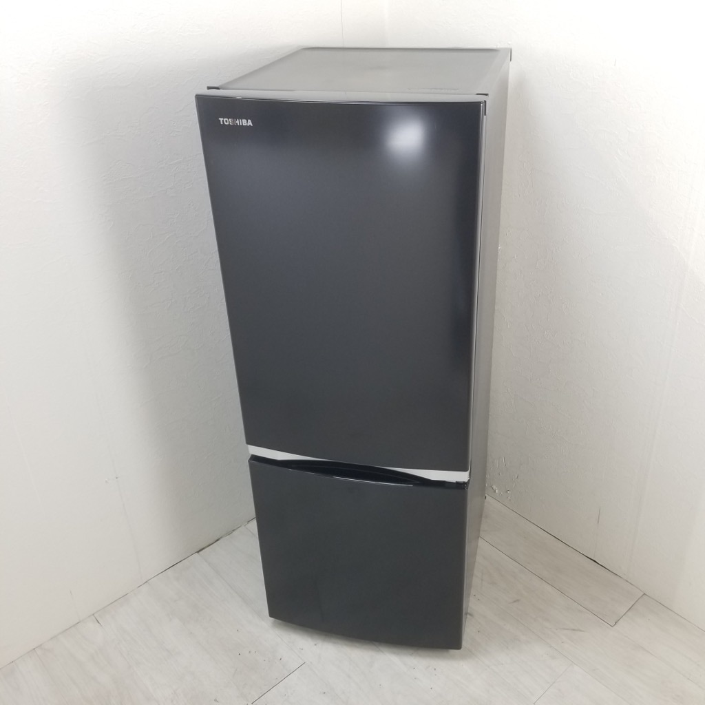 中古 高年式 東芝 153L 2ドア冷蔵庫 GR-S15BS-K 2021年製 ブラック 