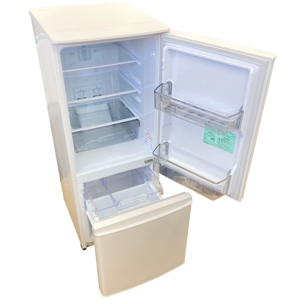 ��� 146L 2�ɥ���¢�� ��ɩ�ŵ� MR-P15G-W 2021ǯ�� ��ư�����ե��� �ޥåȥۥ磻�� �����餷 ñ���� 6�����ݾ��դ�