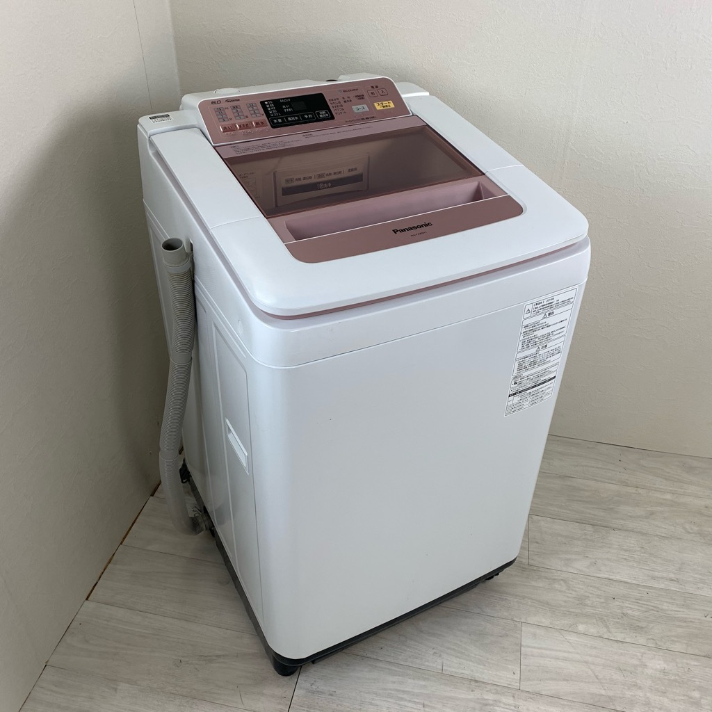 パナソニック 8.0㎏全自動洗濯機 NA-FA80H1 2014年製