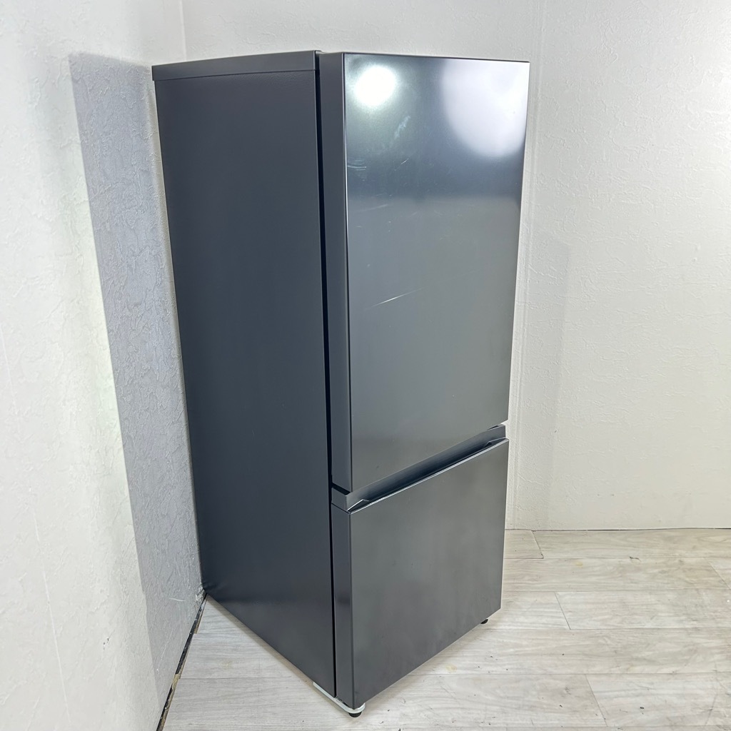 中古 タグレーベルバイアマダナ 162L 2ドア冷蔵庫 AT-RF160-BK