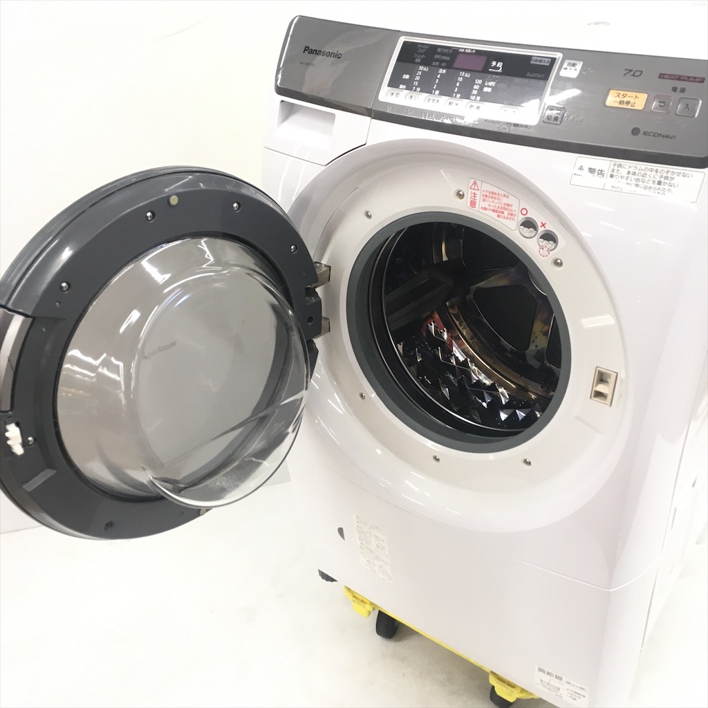 中古 人気 洗濯7.0kg 乾燥3.5Kg ドラム式洗濯機 パナソニック 