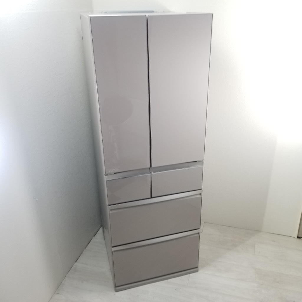 中古 高年式 517L 6ドア冷蔵庫 三菱 MR-WX52D-F 2019年製 自動製氷機