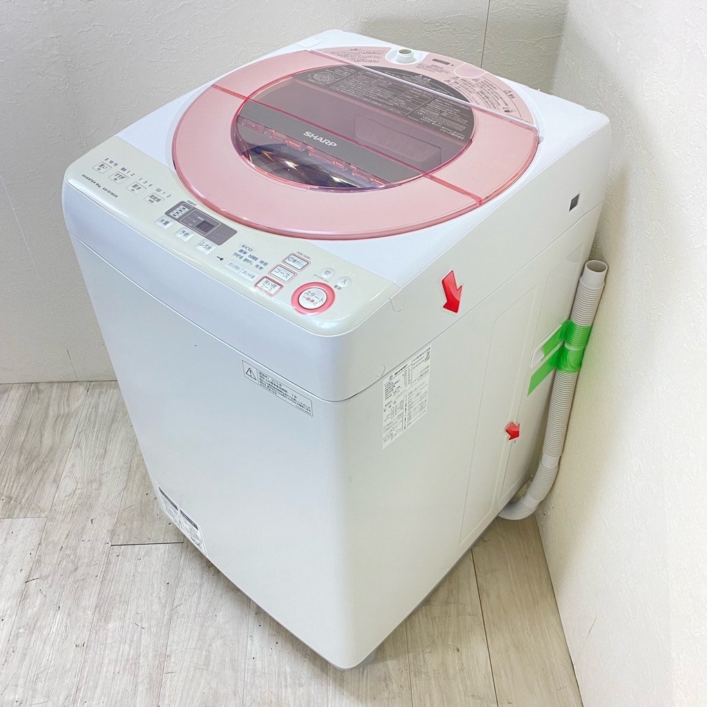 ���  ������ �������� ���㡼�� Ag+������ 8.0kg ES-GV80R-P 2016ǯ��¤ �ԥ󥯥��顼 6�����ݾ��դ�