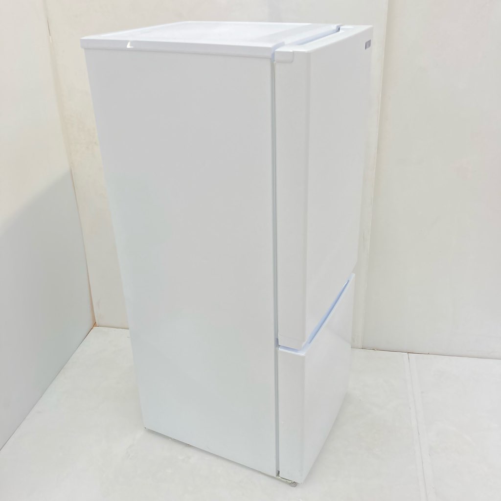 中古 156L 2ドア冷蔵庫 ヤマダ電機 2019年製 ホワイト 6ヶ月保証