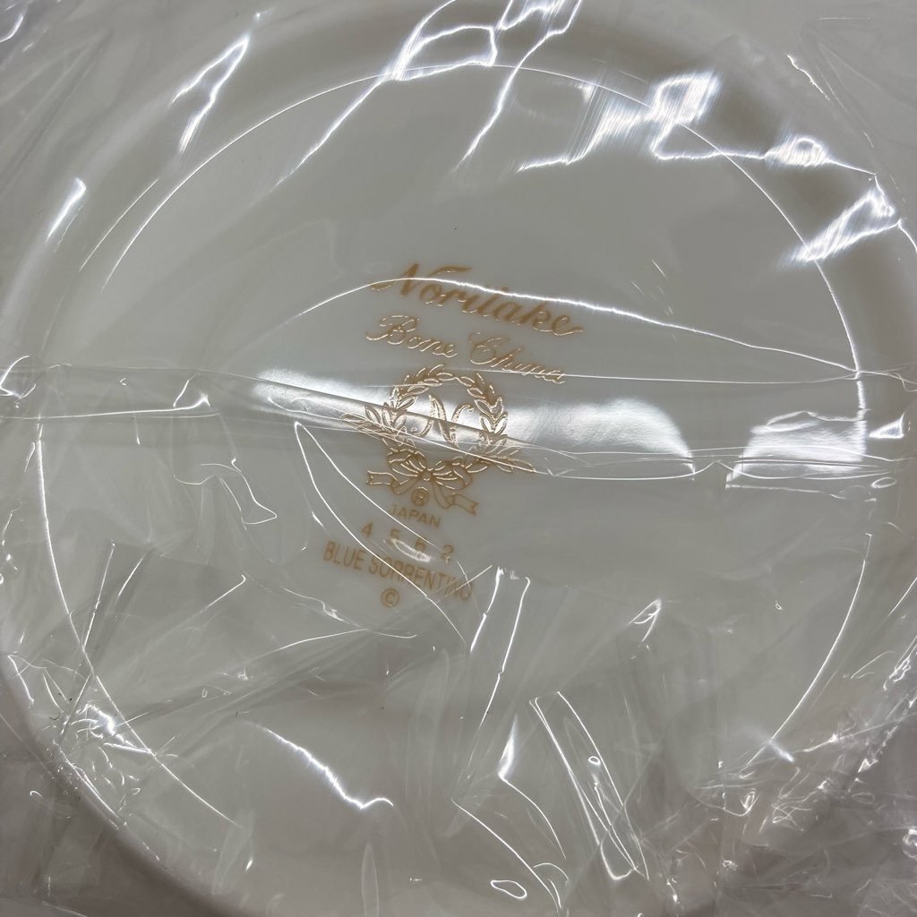 中古 未使用 Noritake ノリタケ サロンセット プレート皿 カップ