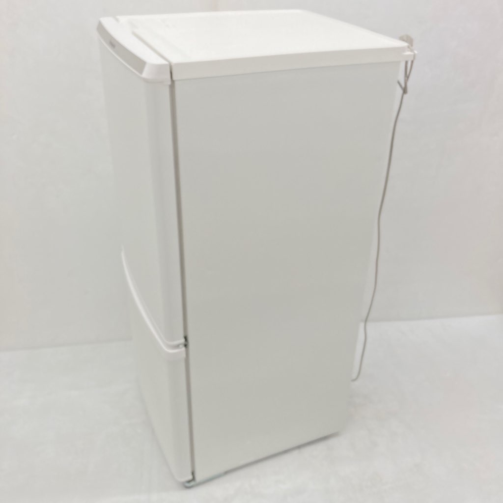 中古 パナソニック 138L 2ドア冷蔵庫 NR-B14DW-W 2021年製 自動霜取り 