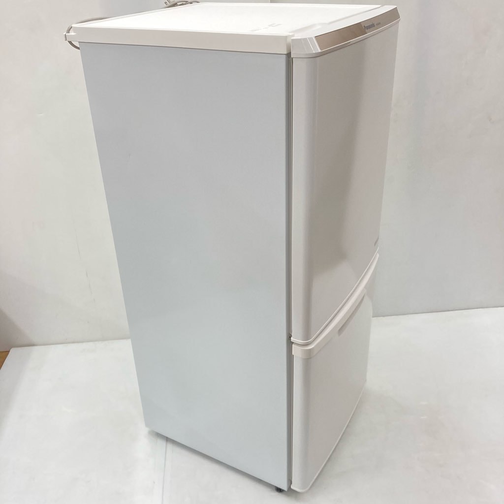 中古 138L 2ドア冷蔵庫 パナソニック NR-BW148C-W 2016年製 ホワイト