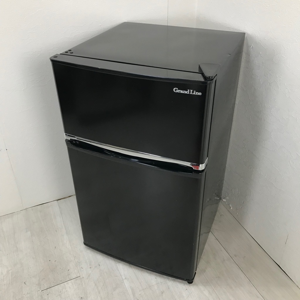 【取りに来られる方限定！！】Grand Line 2018年製　2ドア冷蔵庫 取りに来られる方限定！！】Grand Line 2018年製 2ドア冷蔵庫