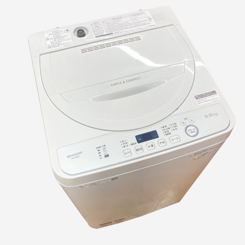  5.5kg ư 㡼 ES-GE5D-W 絡ǽ 2019ǯ¤ ۥ磻 餷 ñ 6ݾդ