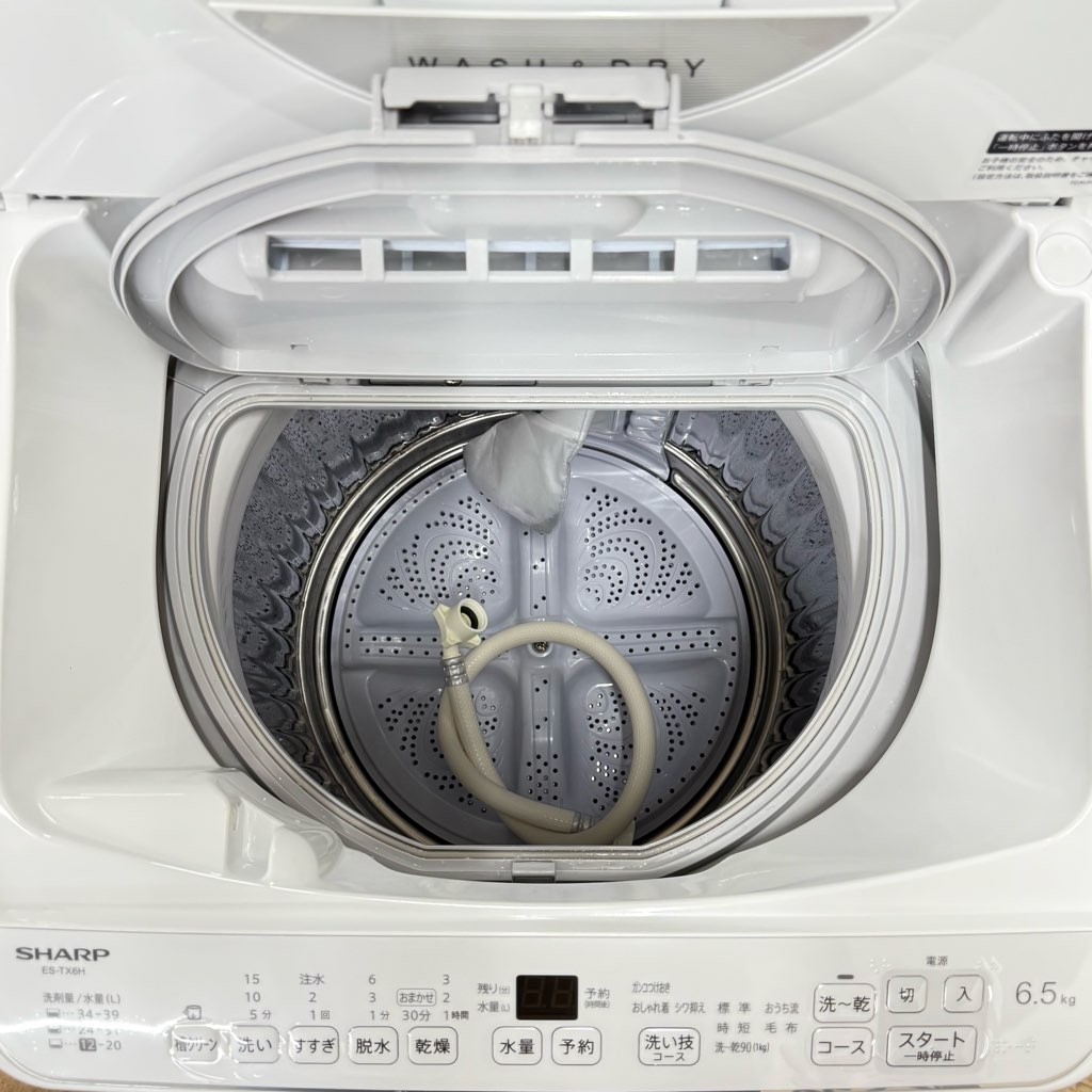  6.5kg 3.5kg ư絡 㡼 ES-TX6H-W 2023ǯ¤   ۥ磻 6ݾդ