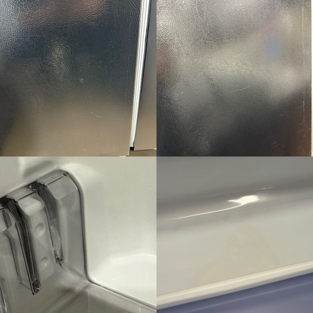 中古近郊送料格安 330L 3ドア冷蔵庫 三菱 MR-CG33TE-B 2019年製 自動 