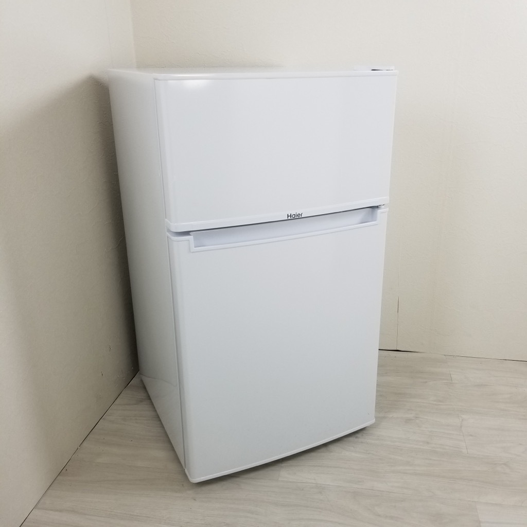 中古 85L 2ドア冷蔵庫 ハイアール コンパクト 2017～2018年製 小型 直