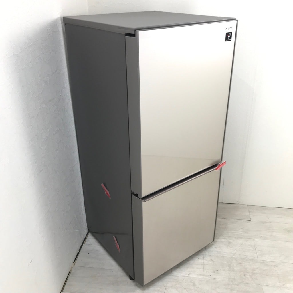 シャープ 冷蔵庫 SJ-GD14D 2017年製 137L 中古品