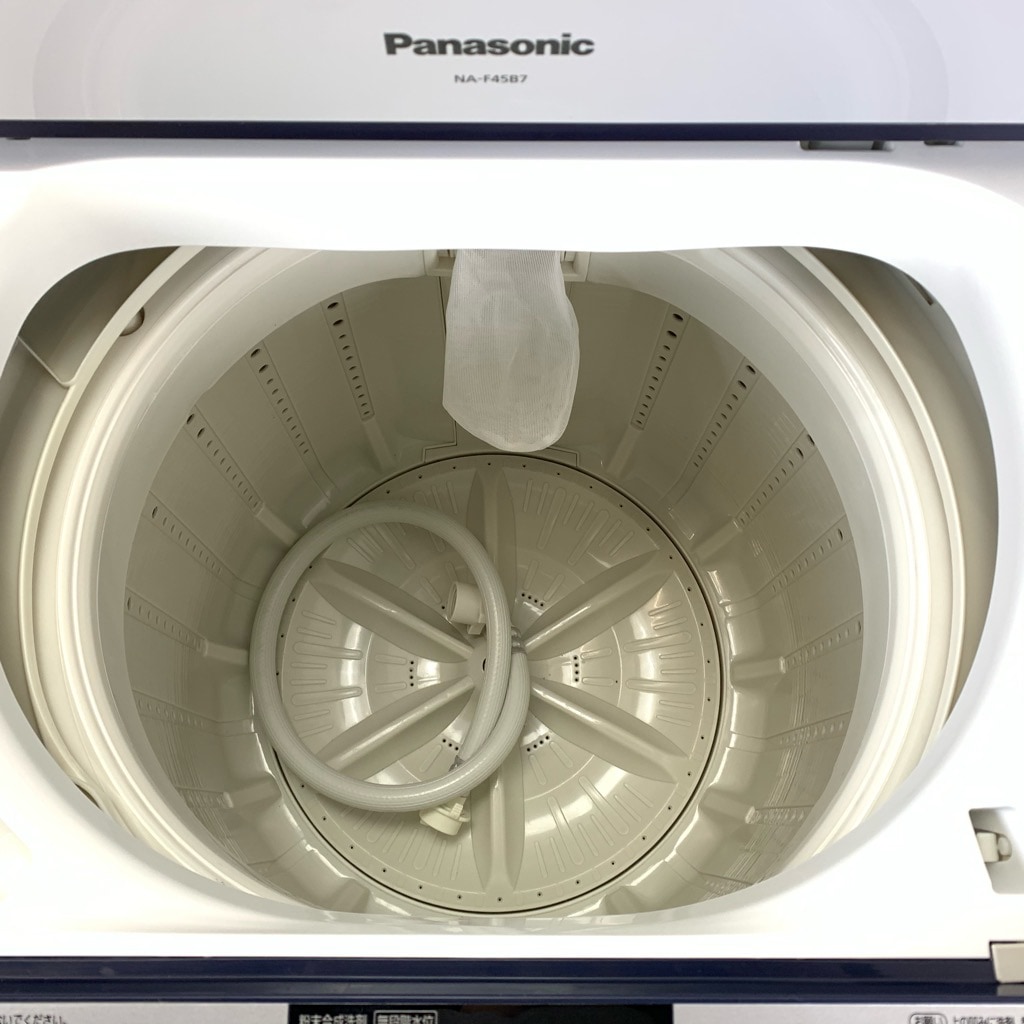 中古 4.5kg 送風乾燥機能付き 全自動洗濯機 パナソニック 2014年製造 