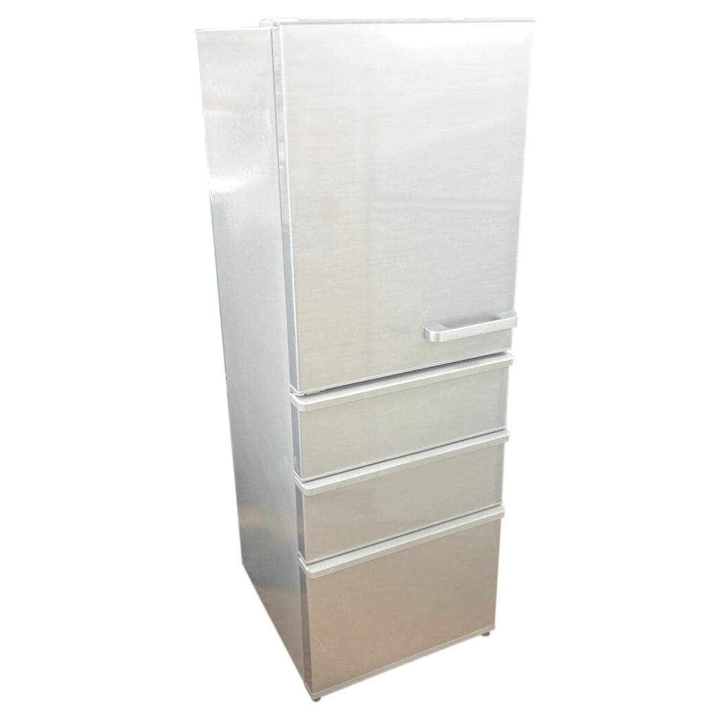 AQUA 4ドア冷蔵庫 AQR-36JL(S) 2020年製 355L左開き